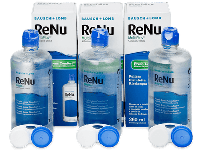 Soluție ReNu MultiPlus 3 x 360 ml - Produsul este disponibil și în acest pachet