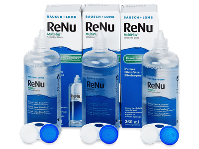 Soluție ReNu MultiPlus 3 x 360 ml - Pachet economic triplu-soluții