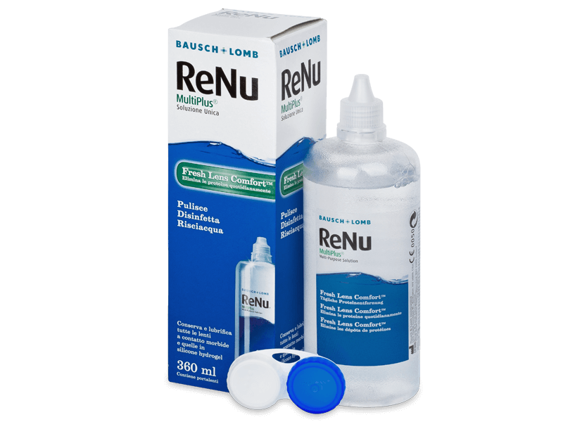 Soluție ReNu MultiPlus 360 ml - soluție de curățare