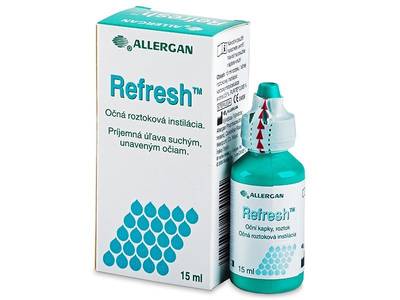 Picături oftalmice Refresh 15 ml - design-ul vechi