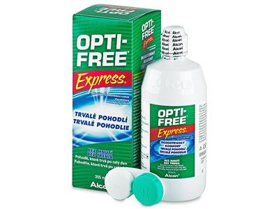 Soluție OPTI-FREE Express 355 ml - design-ul vechi