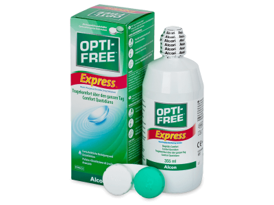 Soluție OPTI-FREE Express 355 ml - soluție de curățare