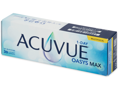 Acuvue Oasys Max 1-Day Multifocal (30 lentile) - Lentile de contact multifocale