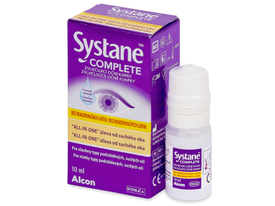 Picături oftalmice fără conservanți Systane COMPLETE10 ml - Picături pentru ochi