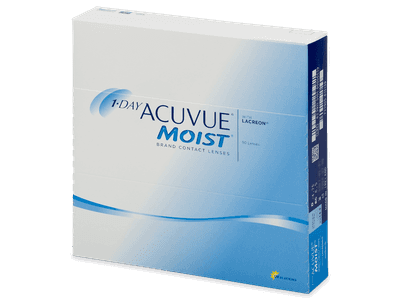 1 Day Acuvue Moist (90 lentile) - Lentile zilnice