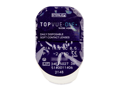 TopVue One+ (30 lentile) - vizualizare ambalaj