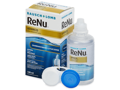 Soluție ReNu Advanced 100 ml - soluție de curățare