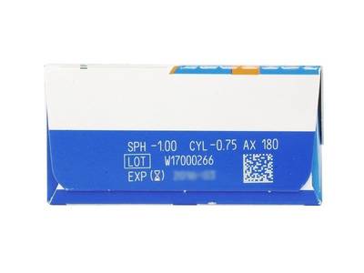 SofLens Daily Disposable Toric (30 lentile) - vizualizare parametrii