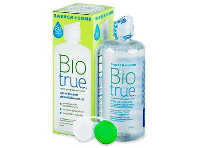 Soluție Biotrue 300 ml - design-ul vechi