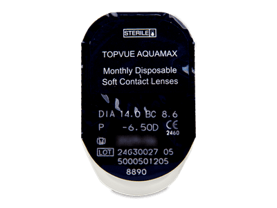TopVue Monthly (6 lentile) - vizualizare ambalaj