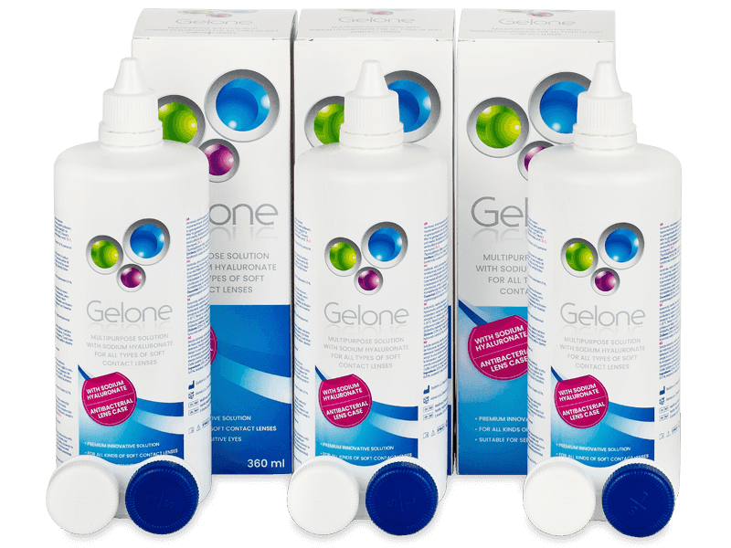 Soluție Gelone 3 x 360 ml - Pachet economic triplu-soluții