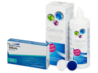 SofLens 59 (6 lentile) + soluție Gelone 360 ml