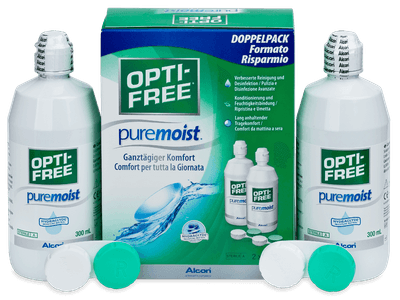 Soluție OPTI-FREE PureMoist 2 x 300 ml - Produsul este disponibil și în acest pachet