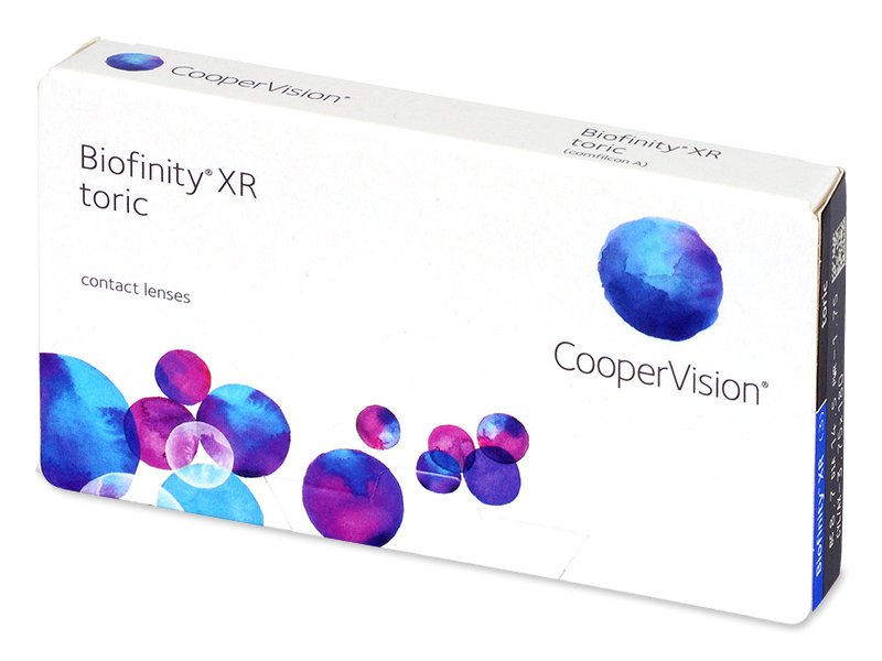 Biofinity XR Toric (3 lentile) - Lentile de contact pentru astigmatism