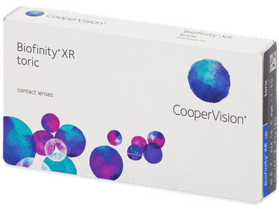 Biofinity XR Toric (3 lentile) - Lentile de contact pentru astigmatism